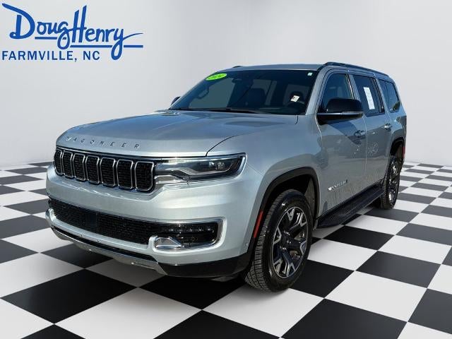2024 Jeep Wagoneer Series III in Silver — front three-quarter view