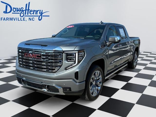 2026 GMC Sierra 1500 Denali in Sterling Metallic — front three-quarter view