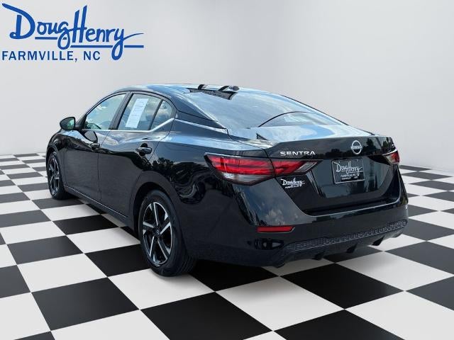 2024 Nissan Sentra — rear three-quarter view