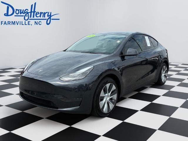 2024 Tesla Model Y Long in Other — front three-quarter view